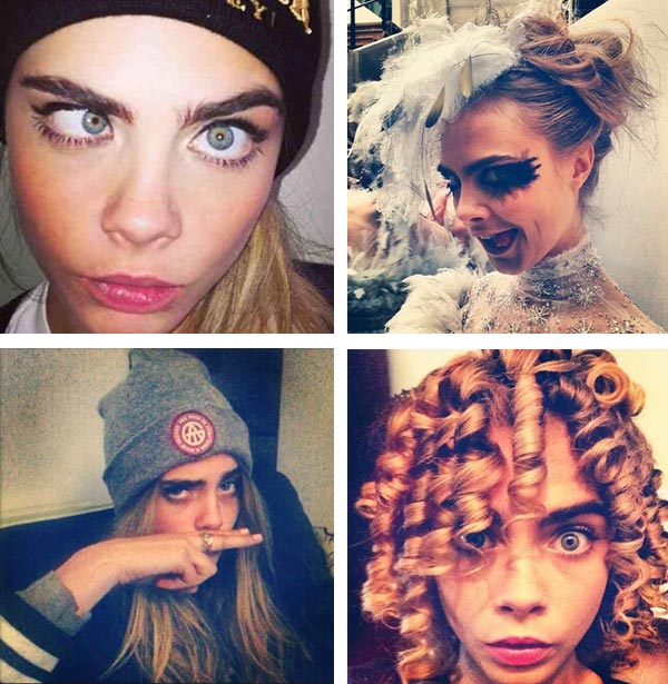 Selfie Cara Delevingne Fashionzone 